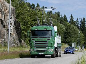 2012 Scania-Siemens e-Highway 8x4 Trolley Truck
